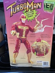Tiger Electronics 80-618 1996 13 1/2in Talking Turbo Man Action Figure