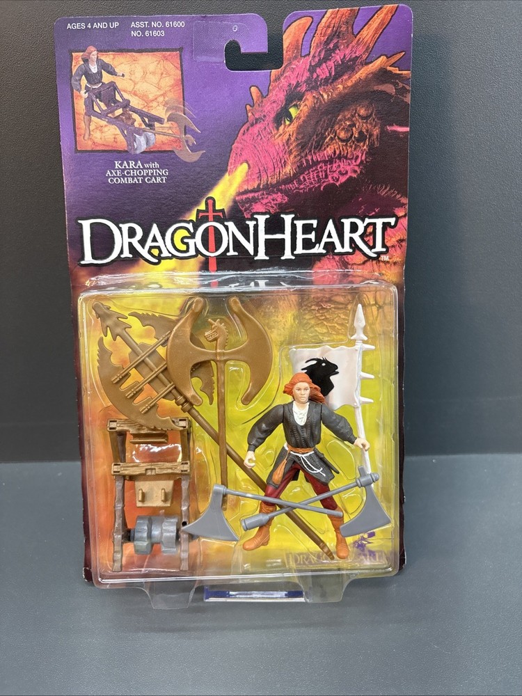 Dragonheart Kara With Combat Cart Brand NEW Sealed Action Figure Kenner 1995 NM