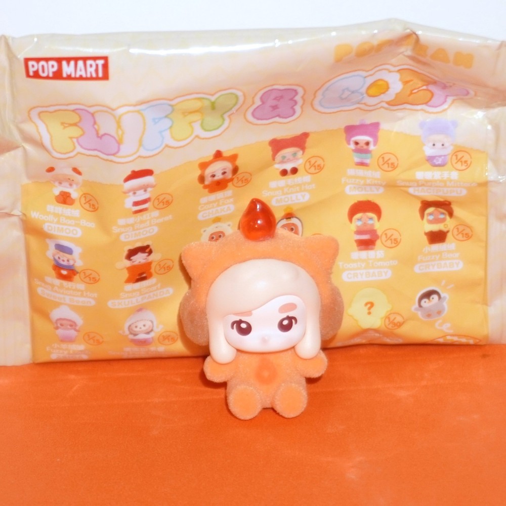 Pop Bean Cozy & Fluffy Series Mini Figures Blind Bags Opened New Authentic