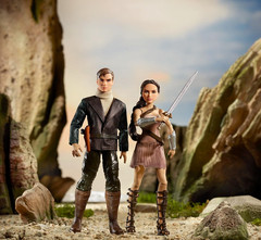 Mattel DC Comics 2017 Movie Steve Trevor Wonder Woman 12″ Action Figure Doll Set