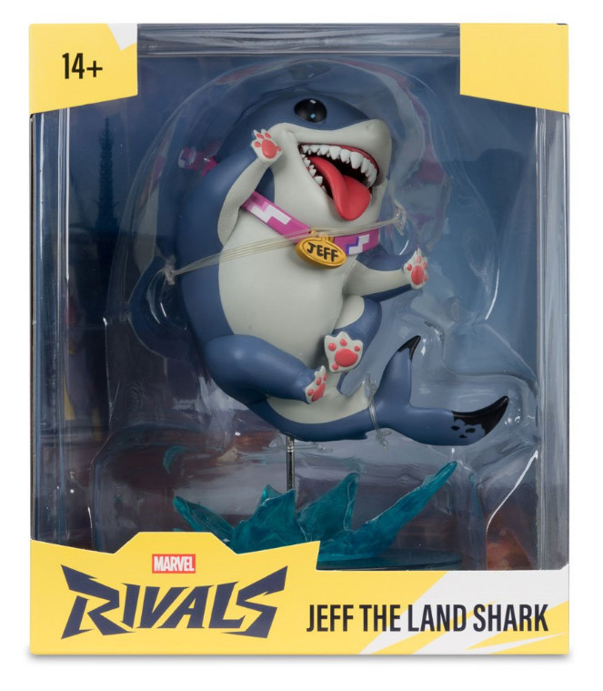 McFarlane Marvel Rivals Jeff The Land Shark Statue Figure 1:10 Scale ~ Stock