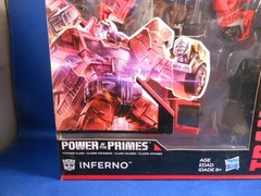 Transformers INFERNO Fire Truck Voyager Class Power Of The Primes