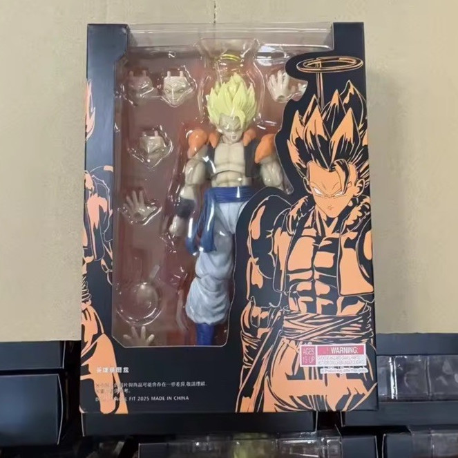 SHF Dragon Ball Gogeta Super Saiyan Figure /Demoniacal fit 1:12 figure ( NEW )