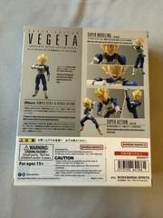 Bandai Dragon Ball Z Super Saiyan Vegeta 5.3 in Action Figure – BAS64186 NIB