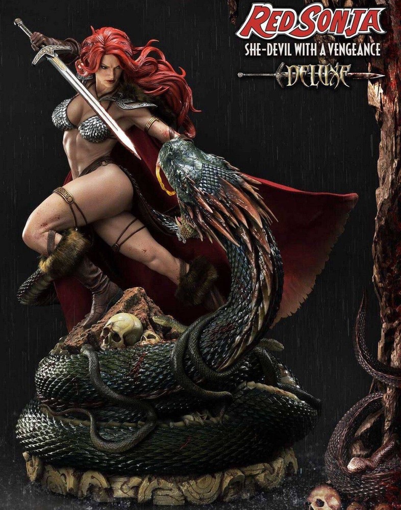 Prime 1 Studio Red Sonja MMRS-01 Hyborian Age Red Sonja 1:3 Statue Standard
