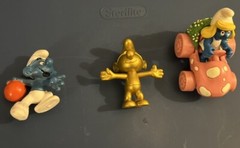 Lot of 15 SMURFS Figures 2”- 3” Various Years.
