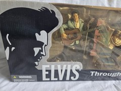 ELVIS McFarlane 2005 Elvis Presley Through the Years McFarlane 3 pack 1954 68 70
