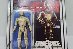 RARE 12 BACK C-3PO GDE PYRAMID LOGO KENNER CANADA VINTAGE STAR WARS 1977