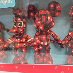 Disney 100 Years of Wonder Retro Reimagined Plaid Fleece Mickey & Friends Set