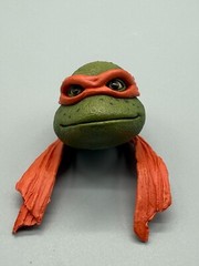 MICHELANGELO HEAD Ninja Turtles 2 Secret Ooze Accessory Set for 7″ TMNT NECA
