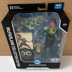 McFarlane Collectors Edition #06 Sinestro Corps War Sinestro Platinum edition