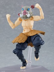Max Factory Figma Demon Slayer Inosuke Hashibira Action Figure DX Edition H 5.3″