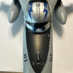 DISNEY PIXAR PLANES DELUXE TALKING BRAVO JET PLANE 11′ SUPER HORNET MATTEL GUC