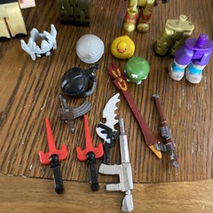 ROBL0X 11 Figures Lot w accessories action figure collectible toys