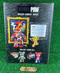 Supa Kuma Paw 9.5″ World Cup Soccer Edition FLAIR & CLUTCH Bear Figure SET-2 NEW