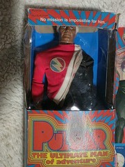 1976 Mattel PULSAR The Ultimate Man of Adventure 13.5″ Doll – Has Mission Discs