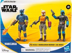 STAR WARS Unite The Clans Pack Paz Vizsla, Mandalorian Warrior, Axe Woves Figure