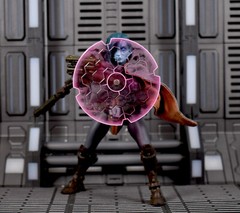 Energy Shield Accessory for Cosmic Legions Figures (Style 3)