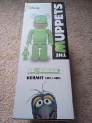Disney® Kermit the Frog Be@rBrick 400% Medicom Toy