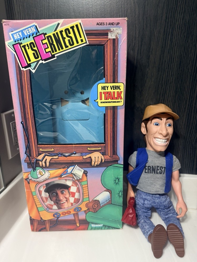 Kenner 29310 Hey Vern Its Talking Ernest Doll
