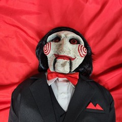 Saw – Billy the Puppet Deluxe Prop (w/ sound & motion)- Trick or Treat Studios