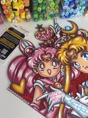 1 Of 1 Sailor Moon Signed Custom Grad Cap Topper By Voice Actor Terri Hawkes JSA