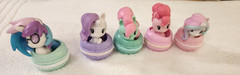 My Little Pony MLP Cutie Mark Crew Sugar Sweet Figures Macaron s Lot of 10
