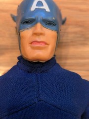 Ideal Toys Captain Action Captain America 1966 12″ figure as pictured