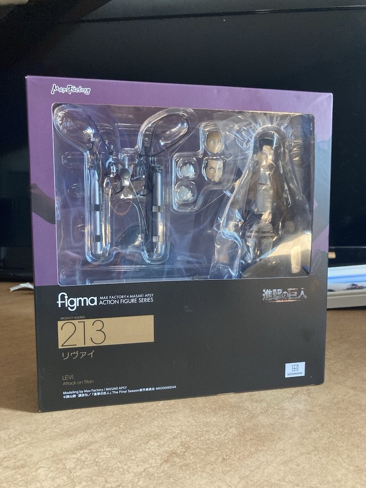 Max Factory Good Smile Company Figma 213 Attack on Titan Levi