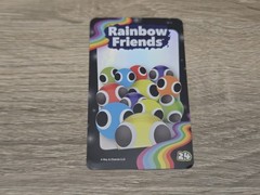 Rainbow Friends 1″ Green LOOKIES Figure + Holographic Sticker Card #24 (READ)