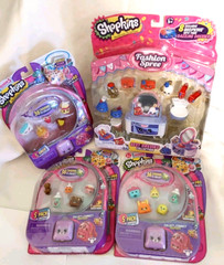 Shopkins Collectible Doll Toy Accessory Mixed Lot New Unopened Season 5 4 Items