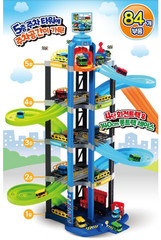 TAYO The Little Bus Double Racing Tower Car Playset / EXPRESS