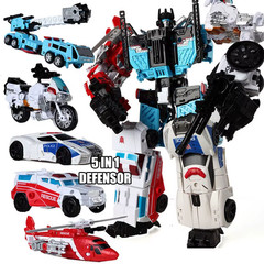 Defensor IDW 5-in-1 HZX 30cm Transformation Robot Toy Action Figure Without Box