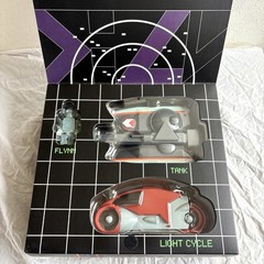 Medicom Toy Kubrick TRON ABCD set of 4 Light Cycle Encom Figure Disney Mint