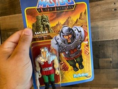 Ram Man Action Figure NEW Masters Of The Universe Super7 Reaction Mattel 2018