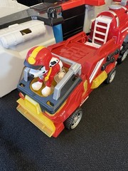 Paw Patrol Aircraft Carrier HQ with Chase Action Figure and Mighty Pups Big Set