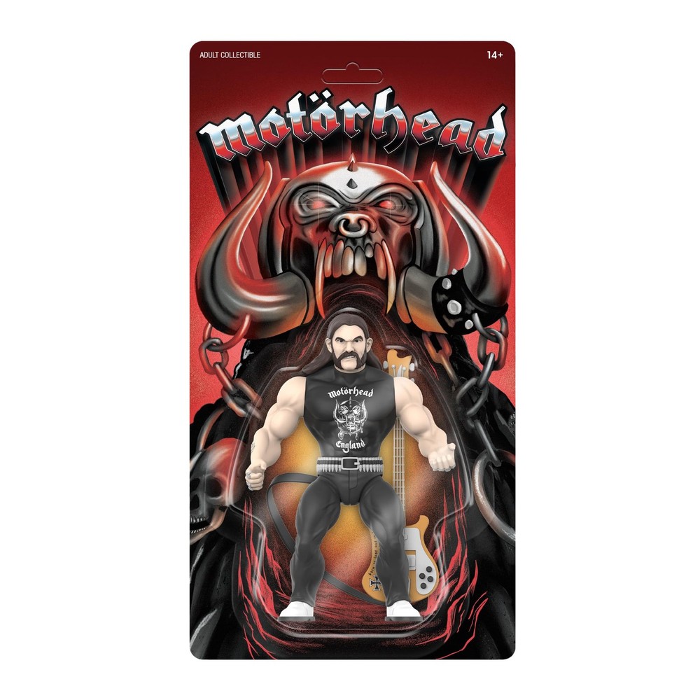 Super7 Lemmy Kilmister Motorhead Vintage 5 1/2-Inch Action Figure