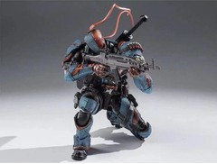 Deathstroke Batman Action Figure w/ Alt Head Hands Sword Staff
