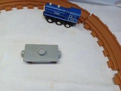 Train Tracks Blue Train Engine 4501 and Wheels Magnetic Ends Acrylic M12013