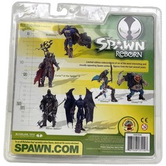 Spawn Reborn Raven Spawn Action Figure 2003 McFarlane Toys Sealed New