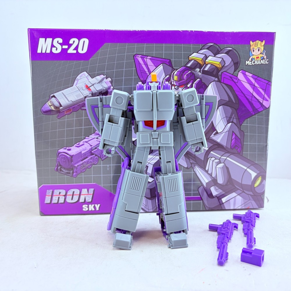 Transformers MS-20 Iron Sky Astrotrain Transforming 4.5″ Action Figure Toys