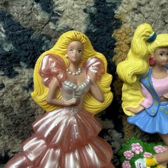 1991 Barbie McDonalds Happy Meal Toys Figures Vtg Cake Topper Rebok & Star