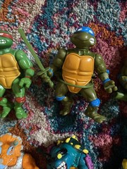 Lot 1988 Teenage Mutant Ninja Turtles TMNT Raphael SOFT HEAD Slash Cheapskate