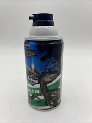 Jurassic World Limited Edition Barbasol Shaving Cream Smoothing Aloe 10 oz