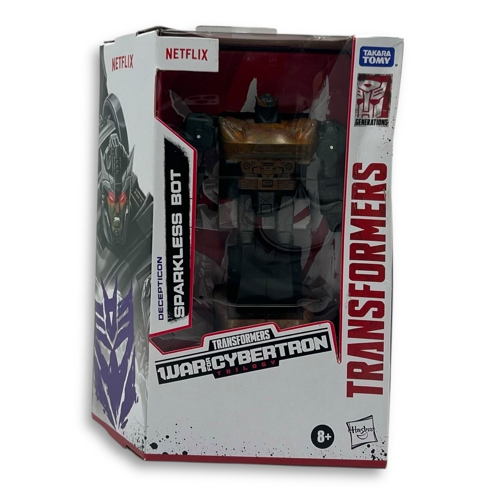 Hasbro F0986 Transformers War For Cybertron Trilogy Decepticon Sparkless Bot New