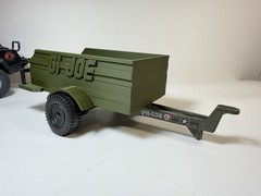 Custom 3d Printed Trailer Modification For G.I. Joe Whirlwind Twin Cannon
