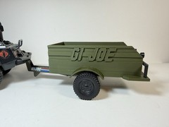 Custom 3d Printed Trailer Modification For G.I. Joe Whirlwind Twin Cannon