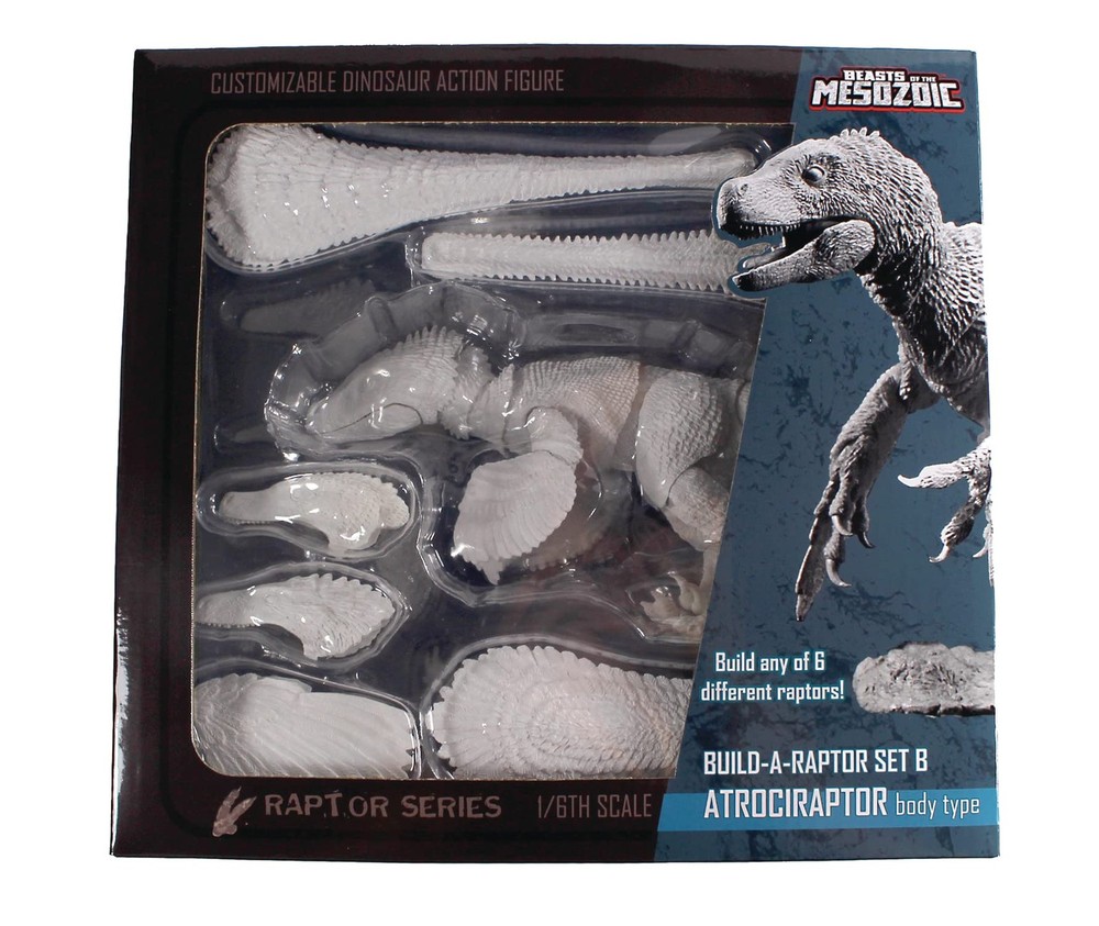 Beasts of The Mesozoic: Velociraptor Build-a-Raptor 1:18 Scale Figure Set B