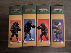 4 Set Lot 2026 NECA TMNT Punk Disguise Teenage Mutant Ninja Turtles Nickelodeon