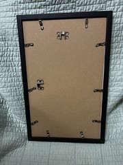 WWF Custom Made LJN Framed Check List Poster.. 11×17 Black Plexi Frame.. WWE